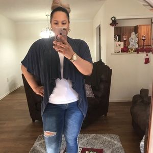 Imaginary voyage women's cardigan short sleeves